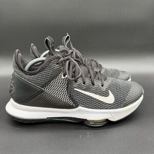 NIKE LEBRON WITNESS 4 BLACK/WHITE Men's Size 11 Shoes BV7427-001